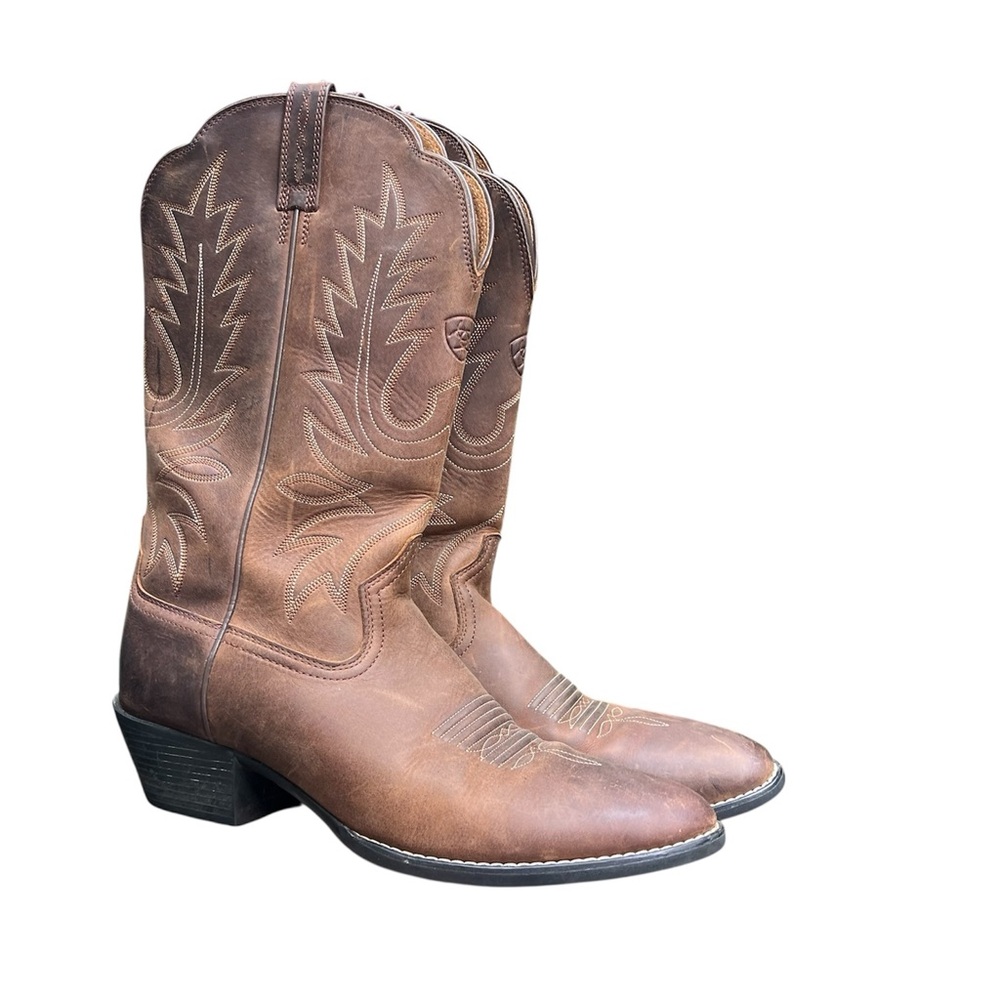 Ariat Ladies Heritage Western R Toe Boot Size 10